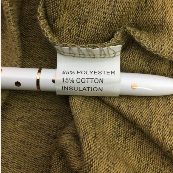 Mob Wife Animal Print Soft Long Raglan Sleeve Rond Neck Tan Pullover Knit Top S - Picture 8 of 12